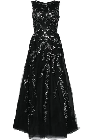 Saiid Kobeisy Beaded tulle gown