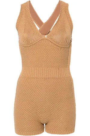 Max Mara Abavo knitted playsuit