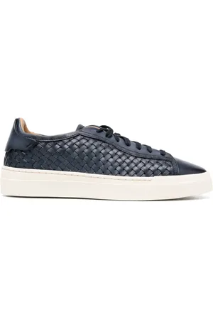 santoni Interwoven low
