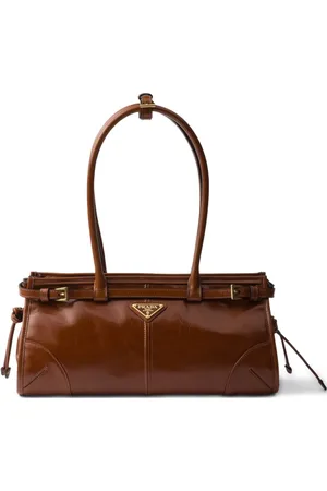 Prada Medium Bonnie leather tote bag