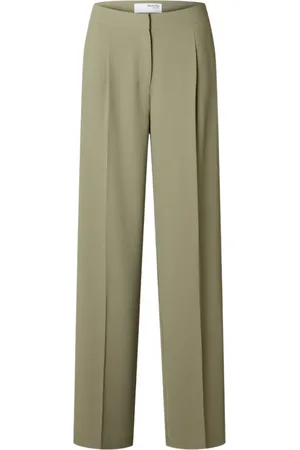 SELECTED Pleated trousers