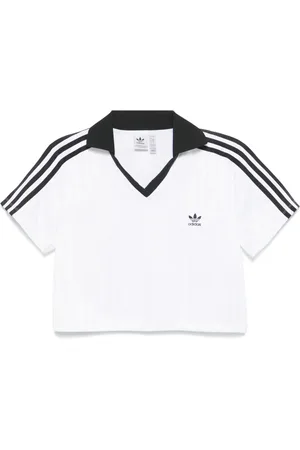 adidas Football cropped polo shirt