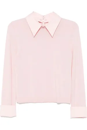 ALICE+OLIVIA Porla collared top
