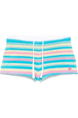 Casablanca Striped mini shorts