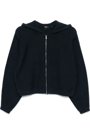 THEORY Hooded zip
