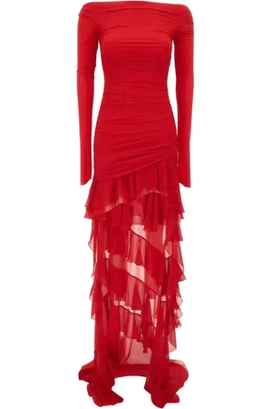 BLUMARINE Ruffled mini dress