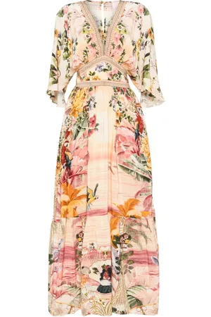 Camilla Waisted dress