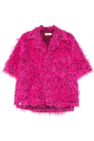 Charles Jeffrey Loverboy Shashi frayed shirt