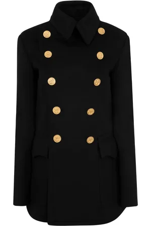 Loewe Felted peacoat