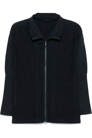 Issey Miyake Pleated shirt jacket