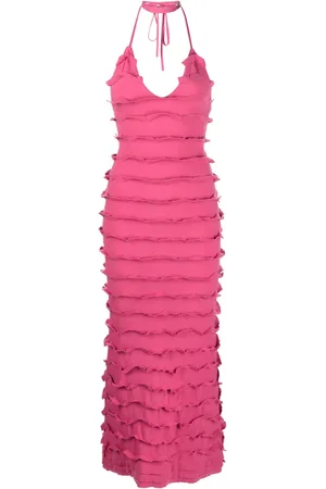 BLUMARINE Ruffled V
