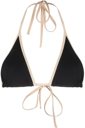 Totême Stripe Tie bikini top
