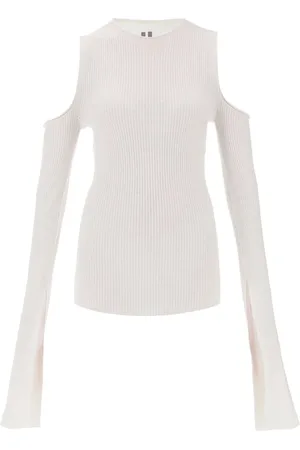 Rick Owens Ribbed wool cut