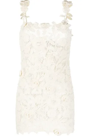 BLUMARINE Floral crochet