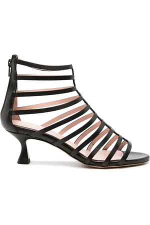 ANNA F. 3745 65mm leather sandals