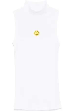 JOSHUA SANDERS Pixel Mock Neck vest