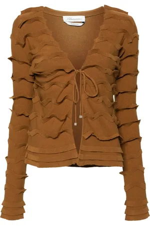 BLUMARINE Ruffled V