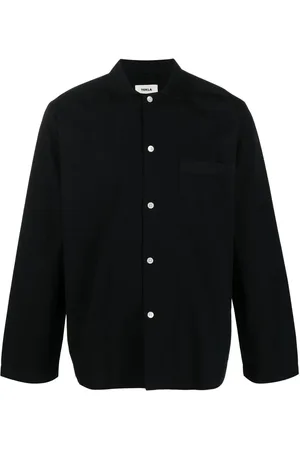 Tekla Poplin pajama shirt