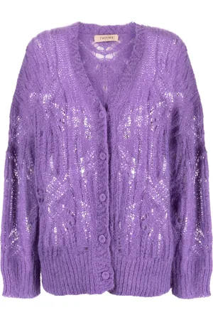 Twin-Set Ribbed V