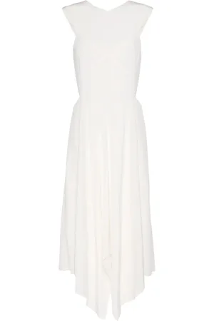 Joseph Silky Vichy Danube silk dress