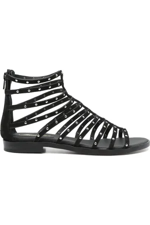 ANNA F. Suede sandals