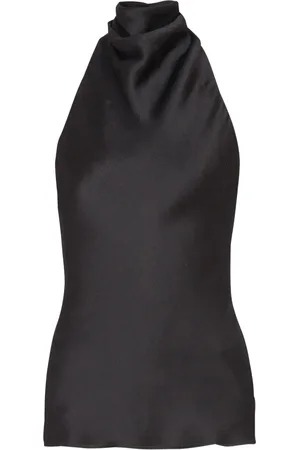 Balmain Silk halterneck top