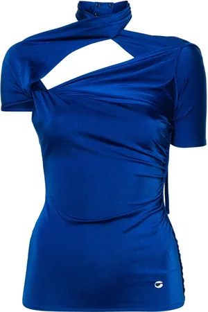 COPERNI Assymmetric draped top