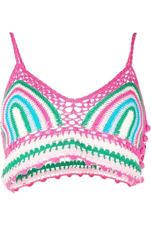 MC2 SAINT BARTH Knitted bralette top