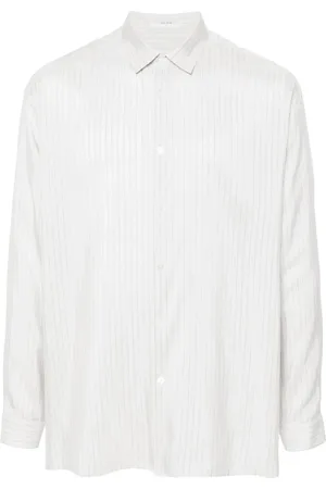 The Row Albie striped shirt