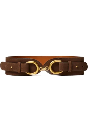 Twin-Set Clasp leather belt
