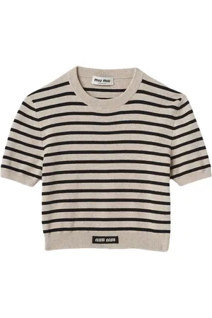 Miu Miu Striped short