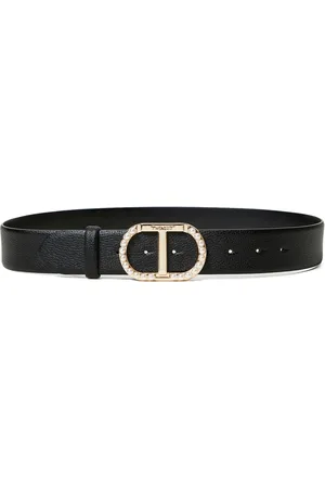 Twin-Set Oval T buckle belt