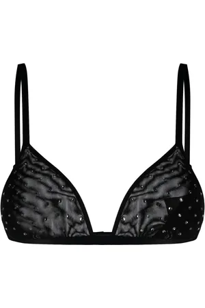 The Andamane Rhinestone embellished bra