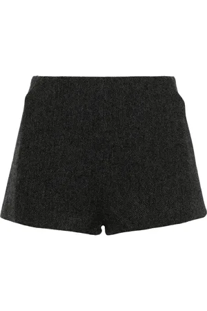 The Andamane Herringbone mini shorts