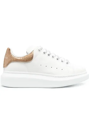 Alexander McQueen Oversized glitter low