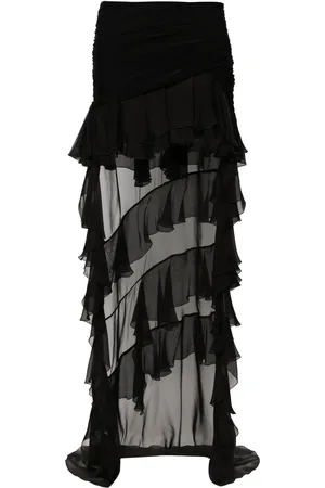 BLUMARINE Ruffled high