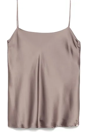 HERNO Satin tank top