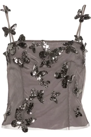 BLUMARINE Sequin butterfly