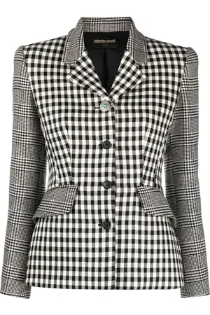 Roberto Cavalli Checked wool