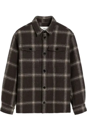Ami Checked wool