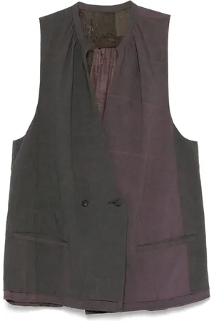 ZIGGY CHEN Panelled waistcoat