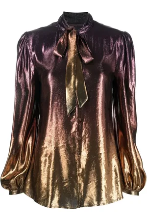 Roberto Cavalli Metallic ombr?? long