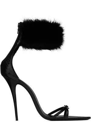 Saint Laurent Gippy 110mm fur