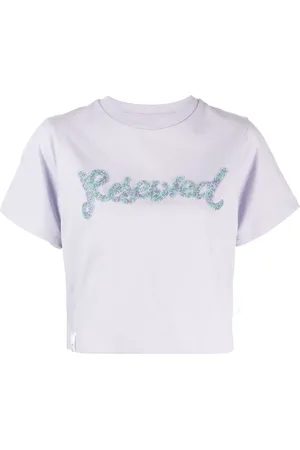 Izzue Reserved beaded cropped T