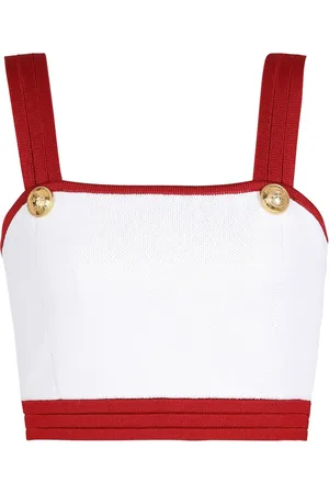 Balmain Cropped contrasting