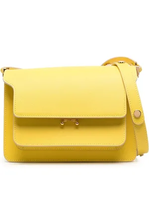 Marni Trunk leather shoulder bag