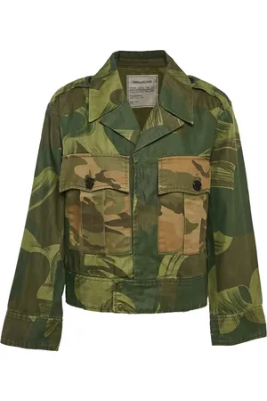 Zadig & Voltaire 1997 camouflage linen jacket