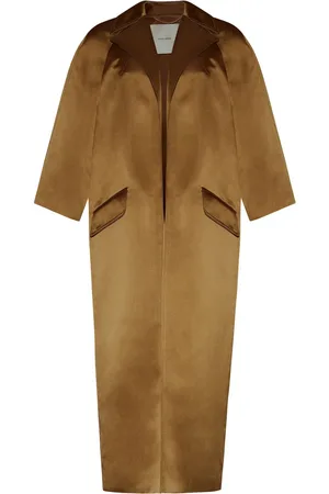 ADAM LIPPES Satin opera coat