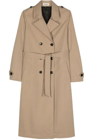 Zadig & Voltaire Mandy trench maxi coat