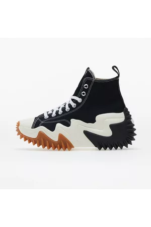 Converse Platform Schoenen - Run Star Motion Canvas Platform Black/ White/ Gum Honey